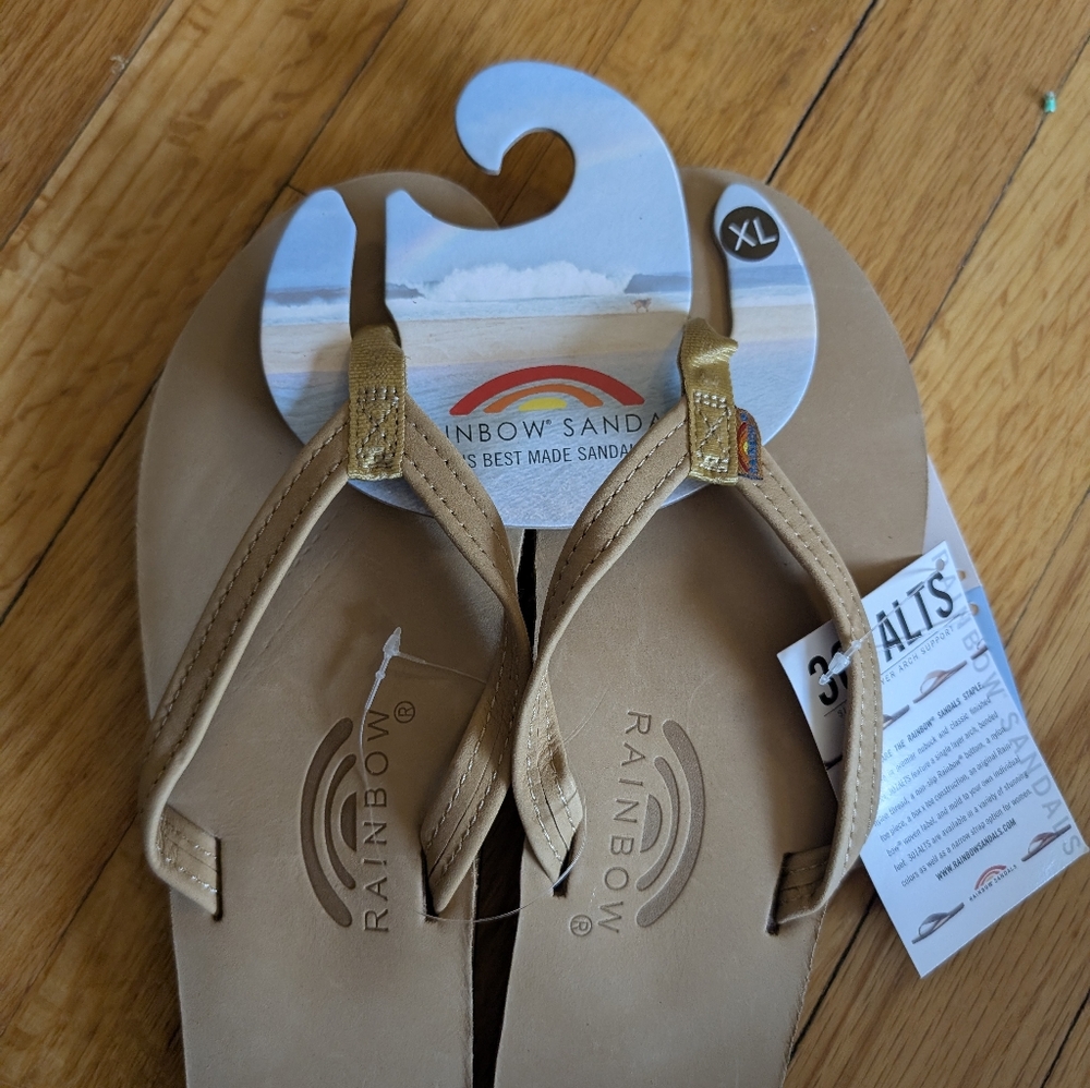 Rainbow Women's XL 8.5-9.5 Sierra Brown Sandals